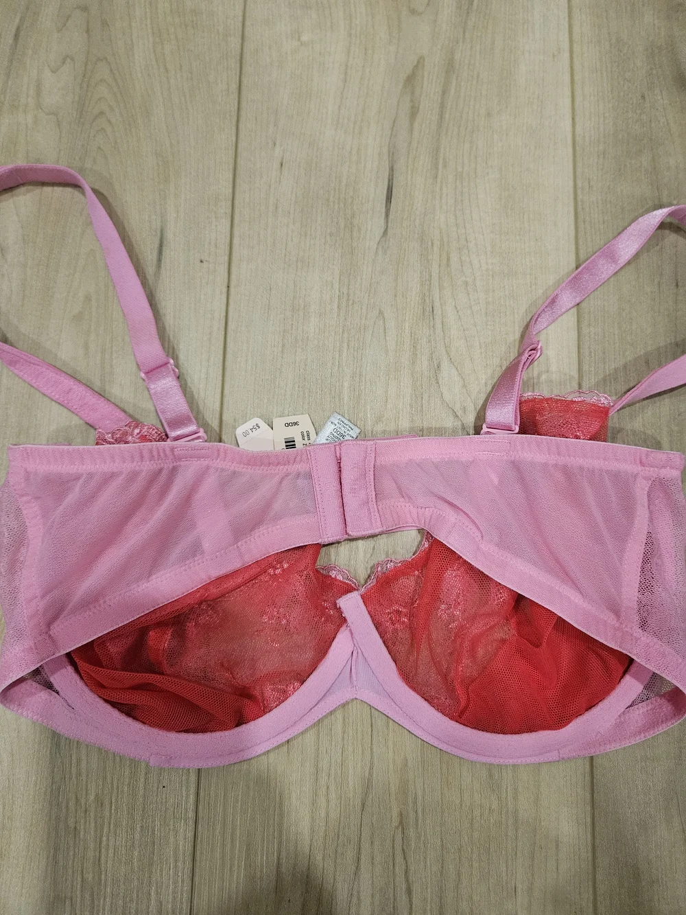 Victoria's Secret Pink Lace Underwire Bra and Lace Bikini Set - Picture 6 of 6